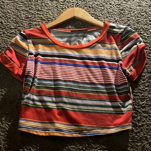 Crop top colorful